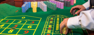 Roulette casino chips